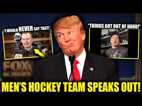 SURPRISE for TRUMP as Men's Hockey Team Apologizes!