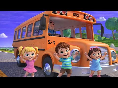 Wheels on the Bus Remix Version | Sound Variations 1 Min Loop | For Kids Song