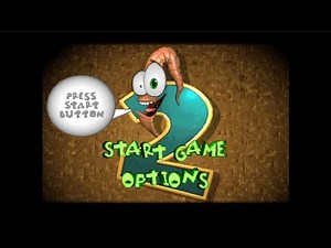 Earthworm Jim 2 - Sony PlayStation - Intro & Title Screen