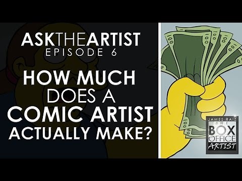 HOW MUCH DOES A COMIC BOOK ARTIST ACTUALLY MAKE? ASK THE ARTIST EPISODE 06