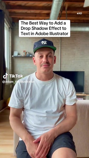 The Best Way to Add a Drop Shadow Effect to Text in Adobe Illustrator I used to be notorious for outlining my text to make this effect and if something didn’t work, I’d have to start all over again. With the Appearance Panel, you can accomplish the same outcome, and it’s non destructive. So go ahead, make a mistake and fix it in no time. Let me know if you’ve given your text treatment a drop shadow with the appearance panel. ✌🏻❤️ _______ #adobeillustrator #CommunityXAdobe #Ad #illustratortips #