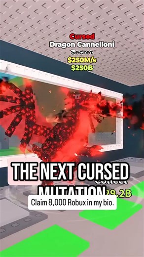 Kenji- | The Next Cursed Mutation Just Got Leaked In Steal A Brainrot.. - Claim 8,000 Robux in my bio. #roblox #robloxedits #robloxgamer... | Instagram