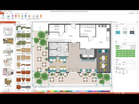 How to Draw a Restaurant Floor Plan