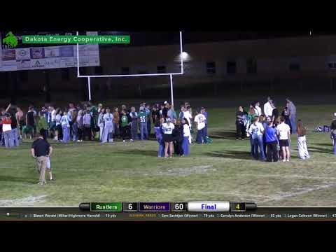 Winner Warriors vs Miller Rustlers (fb)
