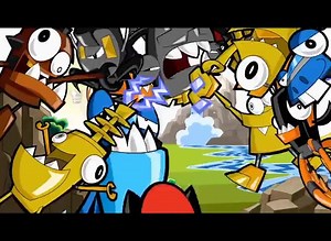 2.2K views · 452 reactions | In Mixels Moon Madness, a relaxing Infernite camping trip turns into a crazy alien abduction that reveals even more fantastical Mixels living on the moon including more Infernites and two new tribes: Glowkies and Orbitons. Are you ready for more mixing, maxing and murping? Tune in for a special episode of Mixels today at 9am. | Cartoon Network | Facebook