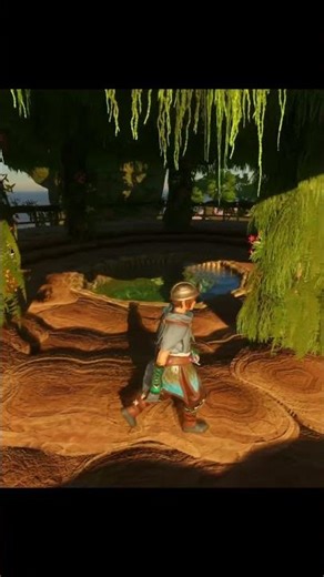A Peaceful Look at the Second Treehouse Pool & Bed Area | Enshrouded Short