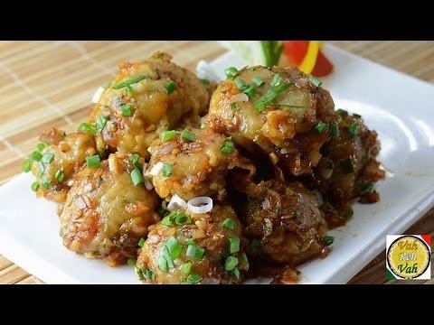 Mushroom Fry - By VahChef @ VahRehVah.com