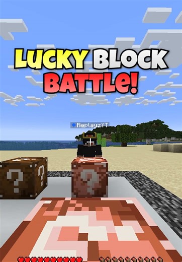 Epic Lucky Block Battle in Minecraft