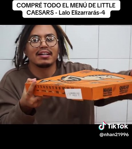 Menú completo de Little Caesars: Lalo Elizarrarás