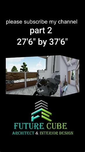 27'6"x37'6"House plan Single flool|27'6"*37'6"house plan| 27'6"*37'6" 2D|3D House Design 27'6"X37'6"