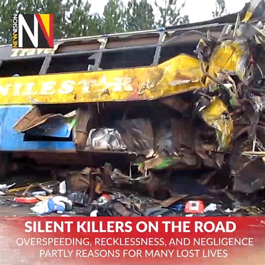 4.2K views · 67 reactions | ️ Overspeeding, recklessness and negligence partly to blame for lives lost to road accidents #NewsInBytes | The New Vision | Facebook