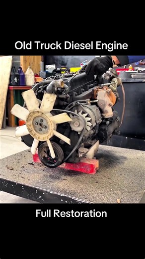 Full Restoration of an Old Truck Diesel Engine — Part 1
