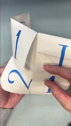 作ってみよう！やってみよう！ 折り紙パズル（数字合わせ） １と２がむずい！！！ #親子活動