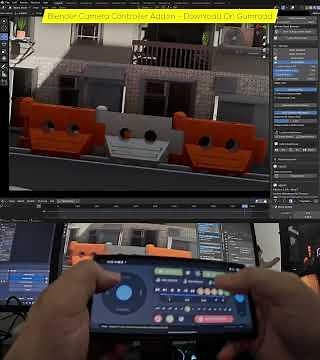 🔥 Control the Blender Camera Using Your Phone 🔥