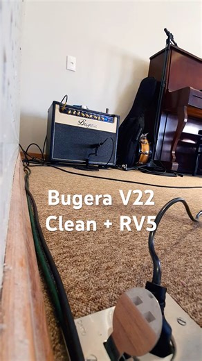 Bugera V22 - Clean Reverb (John Mayer Riff)