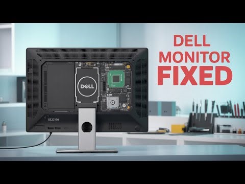 Dell Monitor SE2219h Power Repair | Created by Afjal Hossain