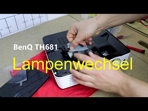 BenQ TH681 Beamer Lampenwechsel