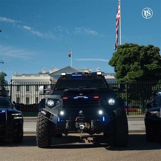 NEWS:📰 As attacks and threats have evolved, the U.S. Secret Service has unveiled a new futuristic high-tech armored vehicle. The advanced addition significantly strengthens protection capabilities for the President & top U.S. officials@SecretService
