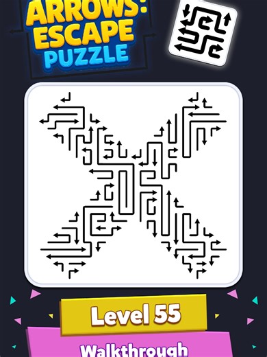 Arrows: Escape Puzzle Level 55 Guide