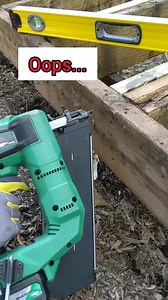 178K views · 136 reactions | mistakes happen, nail gun wasn't push it all the way against the wood.#repair #learnfromyourmistakes #nailgun #tooltips #fail #oops #revive #framing | Revive Home Tips | Facebook