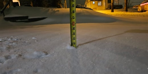 Historic snowfall recorded at KCI Airport as snow totals surpass 10 inches across Kansas, Missouri