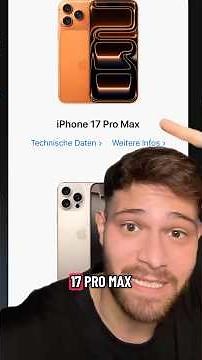 The new iPhone 17 compared!! #apple #iphone17 #test