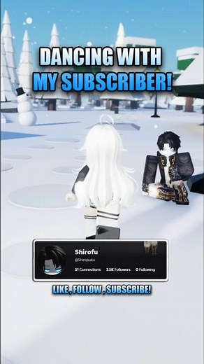 Dancing with My Subscriber!✨| Not Cute Anymore✨| #roblox #robloxedit #robloxdance #fyp #shorts