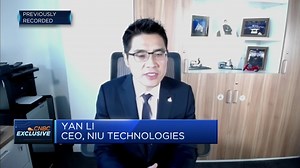 Chinese e-scooter company Niu Technologies says international sales were a weak spot in the third quarter