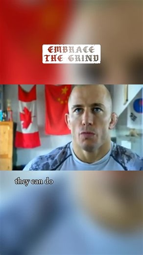 Embrace The Grind on Instagram: "Gymnastics helped GSP develop exceptional explosiveness and spatial awareness, which translated directly into his fighting style. His ability to maintain posture, recover balance after takedowns, and move efficiently in all positions was partly a result of this training. He believed that mastering control of his own body was just as important as learning fighting techniques. By integrating gymnastics into his routine, GSP built a more complete athletic foundation
