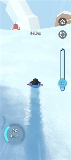 Sled Surfers - Level 1 - Free Mobile Game - Gameplay