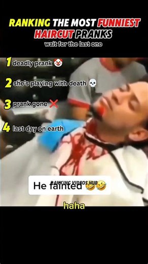 Ranking the Most funniest Haircut pranks ever🤣🤣 #funnyshorts #haircutprank #usashorts #unitedstates