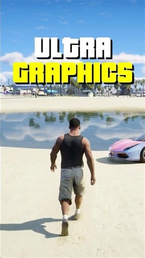 GTA 5 with Low Graphics vs Ultra Realistic Graphics 😍