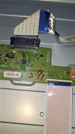 Led TV Repair #panelboard #panelsignalblacking