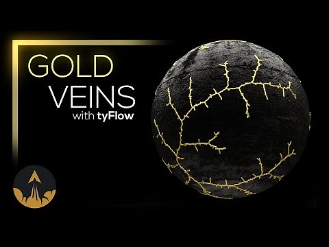 Growing Veins with tyFlow & tyMesher Motion Design Tutorial in 3Ds Max
