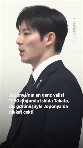 Japonya'nın En Genç Valisi Dış Görünüşüyle Dikkat Çekti!