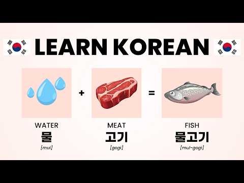 Korean Compound Words 🇰🇷 | Learn Korean Vocabulary for Beginners