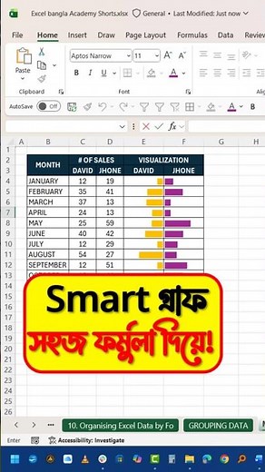 Excel Smart Charts/Graphs by Formula