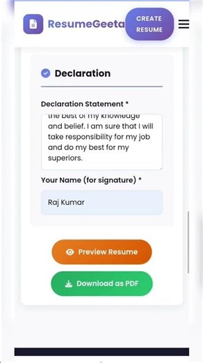 Fresher Resume Kaise Banaye