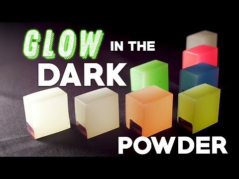 WiseGlow - [Glow in the Dark Powder - Light Up The Night With These Epoxy Colorants!]