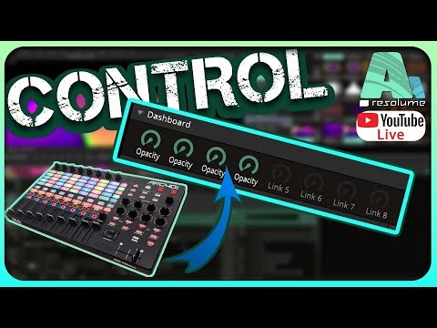 Keyboard, MIDI & Dashboard | @ResolumeVJSoftware | YT Live highlights | VJ Tips