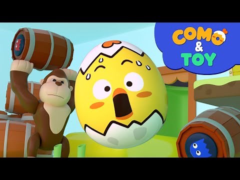 Como | King Kong Game | Learn colors and words | Cartoon video for kids | Como Kids TV
