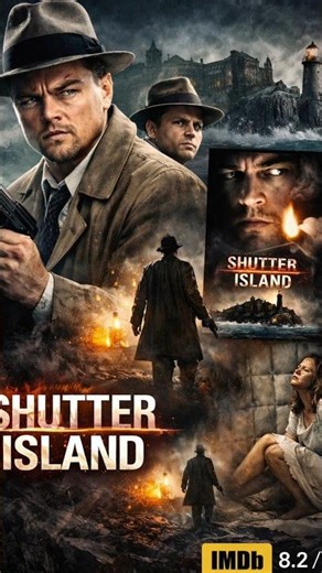 IMDb 8.2 Thriller 🔥 | Shutter Island Movie #tollywood #movie