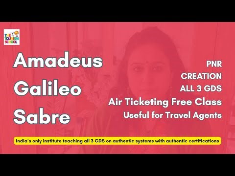 📌✅Basics of PNR Creation I Adult I GDS I Amadeus Galileo Sabre