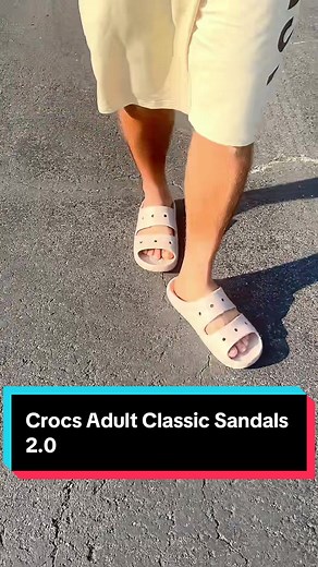 Crocs Adult Classic Sandals 2.0: Comfort and Style