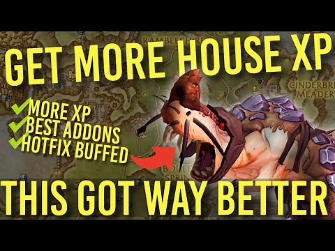 XP BUFFED! Get More Housing XP Using this + Housing Hotfix in World of Warcraft Midnight Prepatch