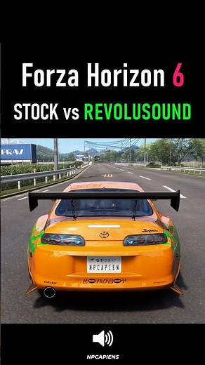 Toyota Supra 2JZ: Vanilla vs Revolusound MOD 🔊