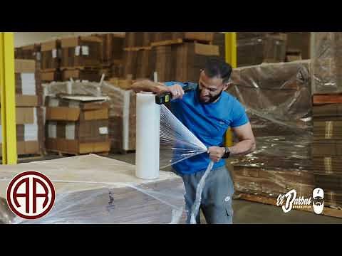 How to wrap a pallet using stretch wrap film