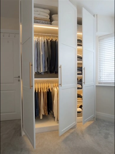 Affordable Shaker Style Fitted Wardrobe Design