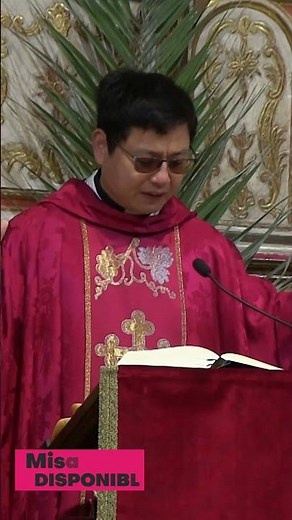🌿 TODAY'S Mass – Palm Sunday 🔴