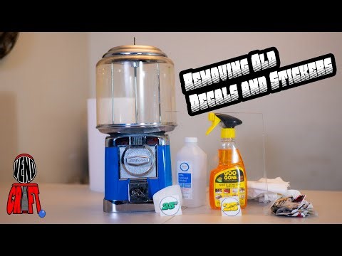 How To Remove Old Stickers - THE RIGHT WAY